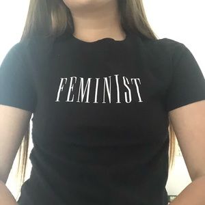 💖2/$10 Forever 21 Feminist Tee